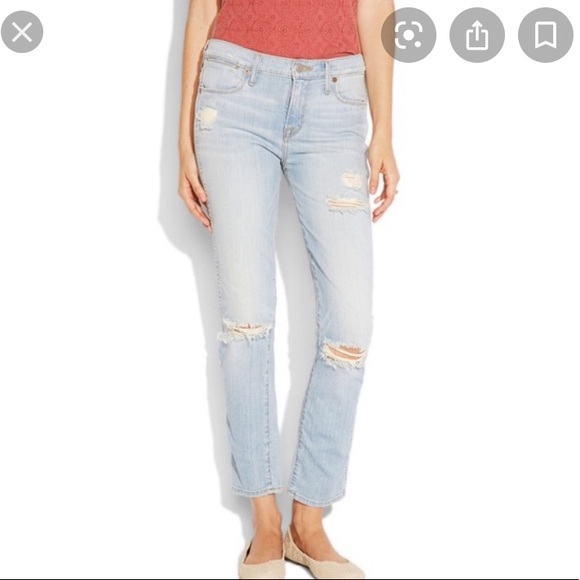 Lucky Brand Denim - 🍀Lucky Brand Distressed Charlotte Rail 4/27 Ankle